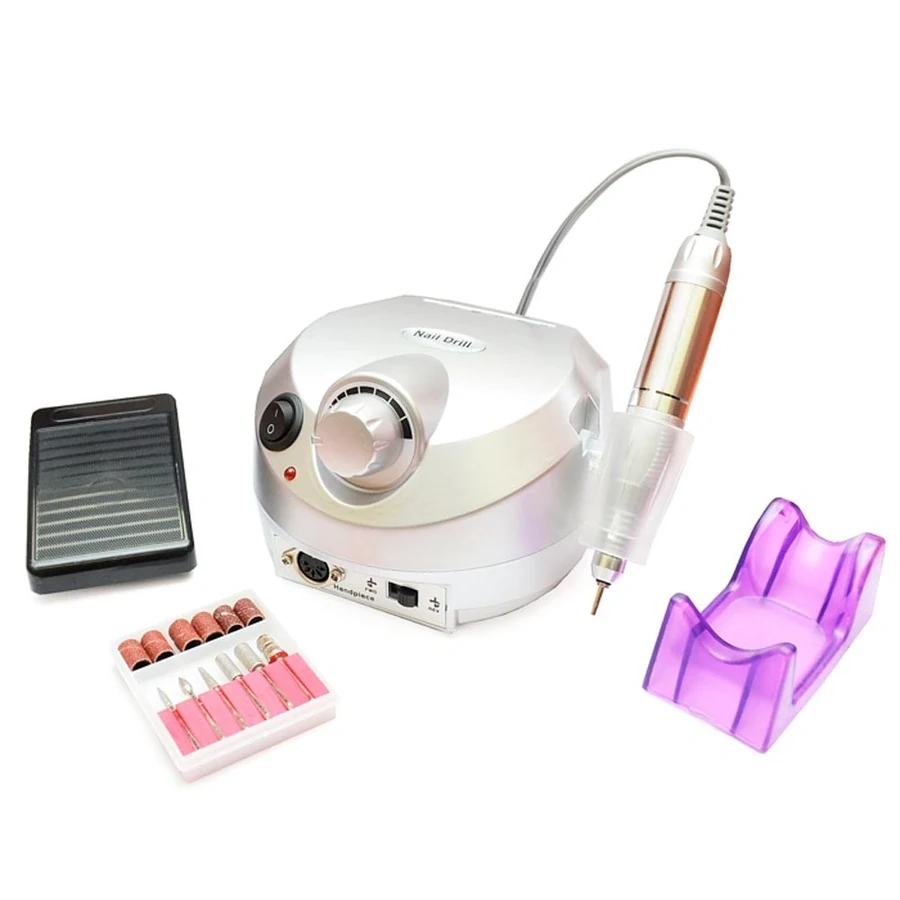 Фрезер для манікюру та педикюру Nail Perfect Nail Drill ZS-601 Silver Professional