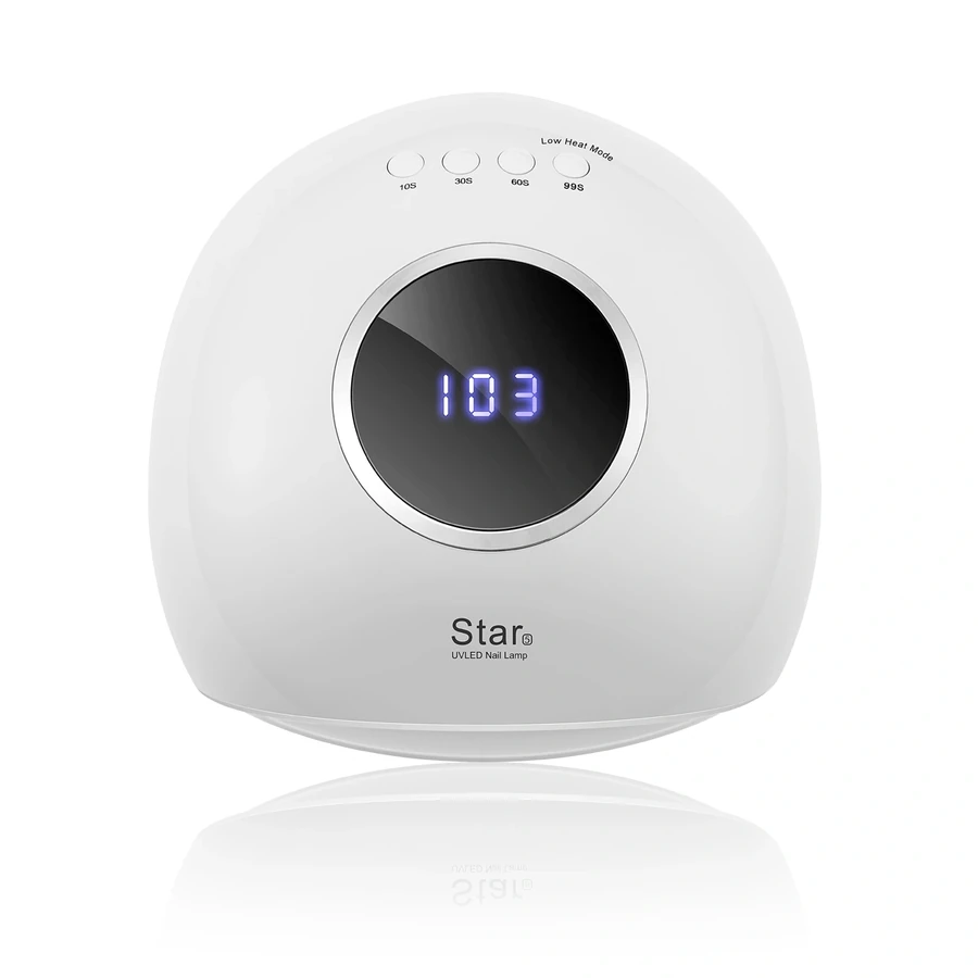 ЛЕД лампа для гелю та гель-лаку SUNUV LED/UV Star 5 White 72W
