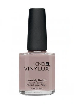 Лак CND VINYLUX 124 Svelte Suede бежево-кавовий, емаль 15 мл