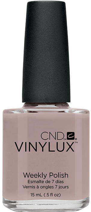 Лак CND VINYLUX 124 Svelte Suede бежево-кавовий, емаль 15 мл