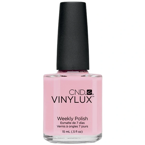Лак CND VINYLUX 132 Negligee прозоро-рожевий з легким блакитним відливом 15 мл