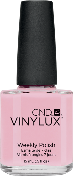 Лак CND VINYLUX 132 Negligee прозоро-рожевий з легким блакитним відливом 15 мл