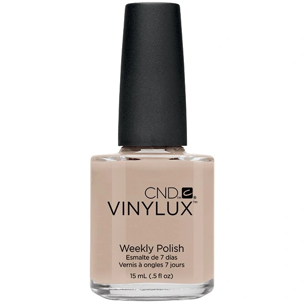 Лак CND VINYLUX 136 Powder My Nose бежевий, напівпрозорий 15 мл