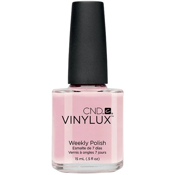 Лак CND VINYLUX 142 Romantique молочно-рожевий, напівпрозорий 15 мл