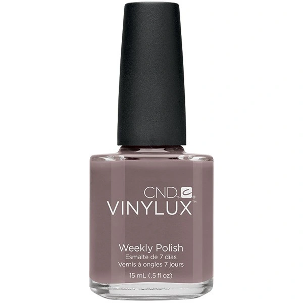 Лак CND VINYLUX 144 Rubble сіро-коричневий, емаль 15 мл