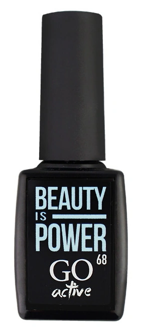 Гель-лак GO Active Gel Polish 68 молочно-блакитний, емаль 10 мл