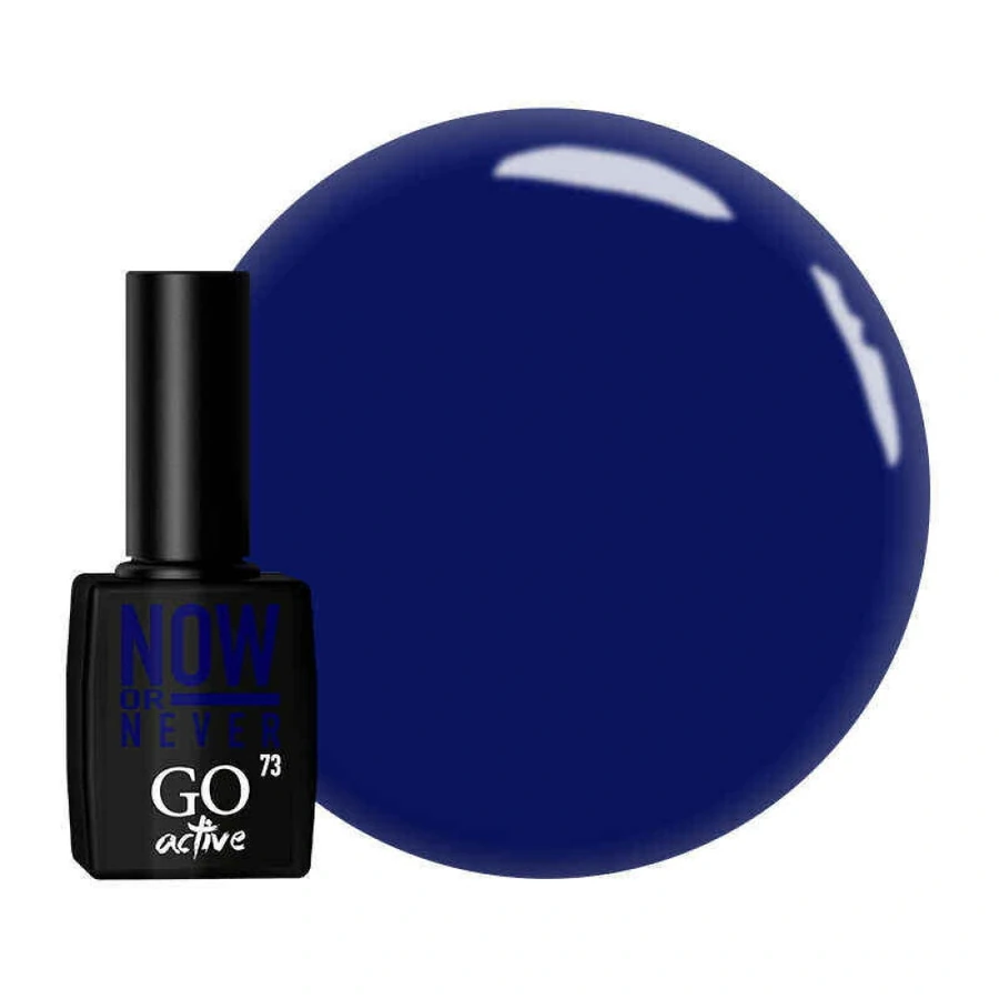 Гель-лак GO Active Gel Polish 073 синій, емаль 10 мл