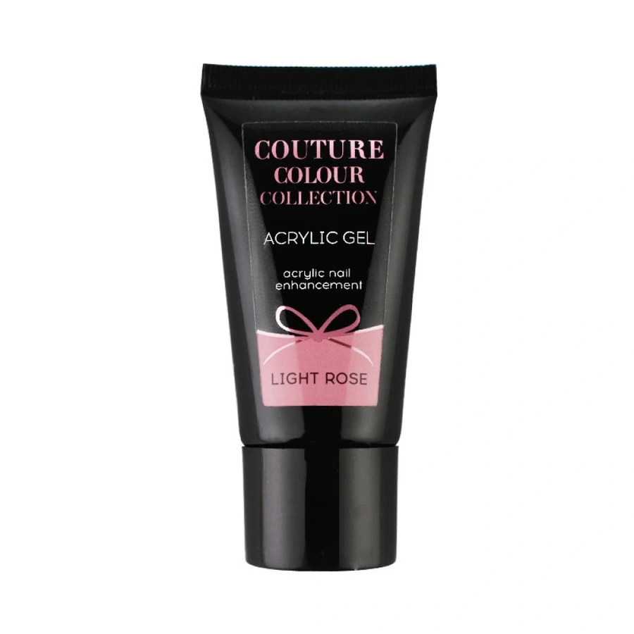 Акрил-гель Couture Colour Acrylic Gel 03 Light Rose світлий рожевий 30 мл