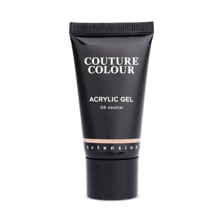 Акрил-гель Couture Colour Acrylic Gel 06 Neutral нейтрально-тілесний 30 мл