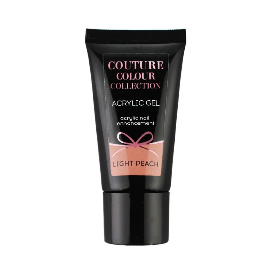 Акрил-гель Couture Colour Acrylic Gel 05 Light Peach світлий персиковий 30 мл