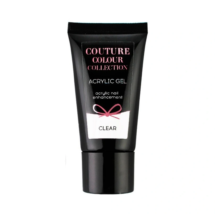 Акрил-гель Couture Colour Acrylic Gel Clear прозорий 30 ml