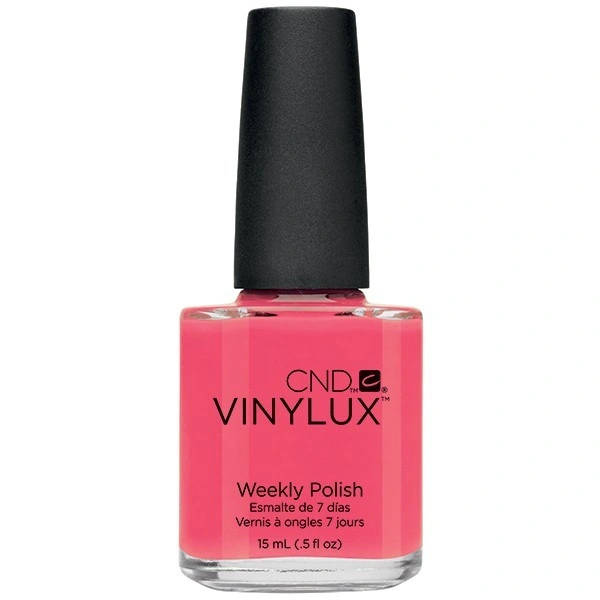 Лак CND VINYLUX 154 Tropix кораловий, емаль 15 мл