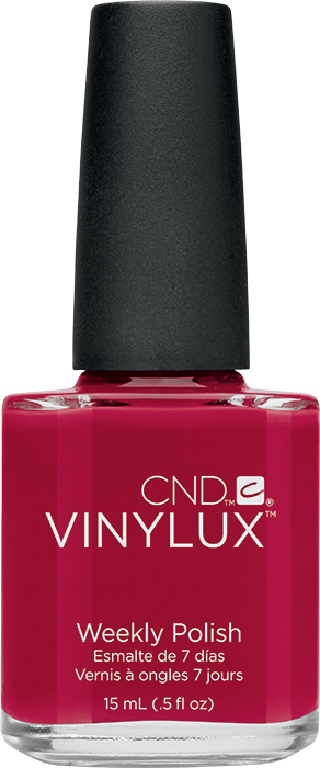 Лак CND VINYLUX 158 Wildfire класичний червоний, емаль 15 мл