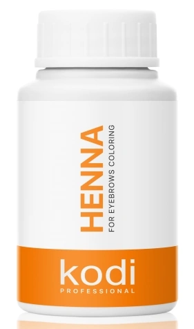 Хна для фарбування брів Kodi Henna for Eyebrows Coloring Foxy 15 гр червоно-коричневий