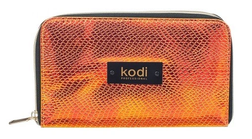 Чохол для пензлів на блискавці №1 Kodi Case for Brushes №1 червоне золото