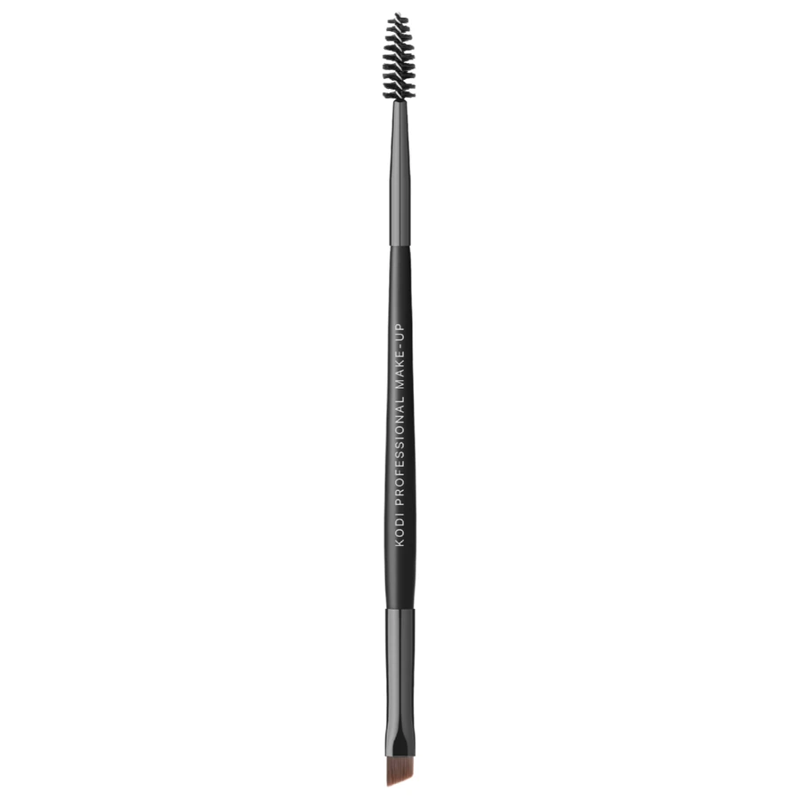 Пензлик двосторонній для брів Kodi Eyebrow Brush Double Sided №62 нейлон