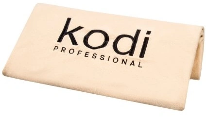 Плед з логотипом Kodi professional в чохлі Kodi Plaid In Сase With Logo Kodi Professional бежевий