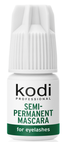 Перманентна туш для вій Kodi Black Permanent Ink 3 g чорна