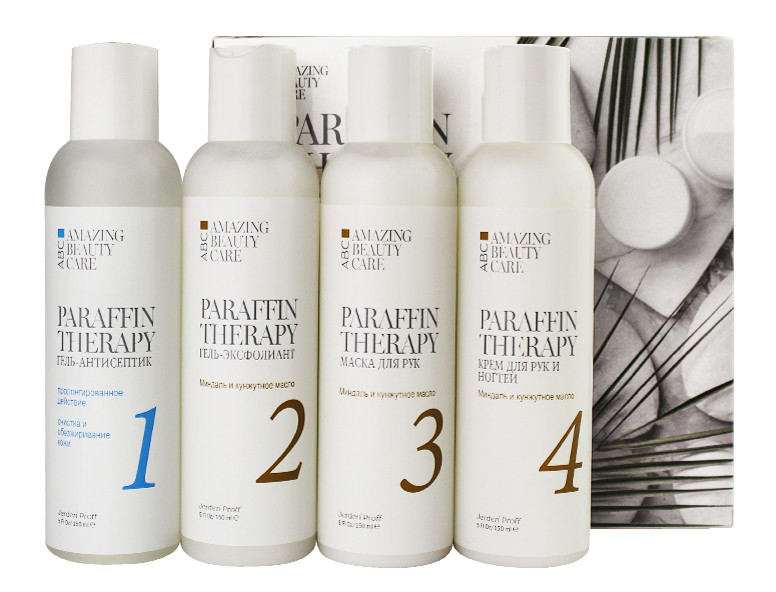Набір для парафінотерапії Миндаль та кунжутна олія Jerden-Proff Gift Set Paraffin Therapy Almonds and Sesame Oil 150 мл