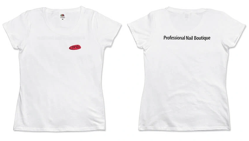 Футболка з логотипом PNB біла PNB T-shirt White XXL розмір XXL