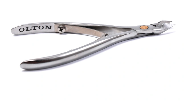 Нашкірниці S + чохол Olton Cuticle Nippers S шкіра