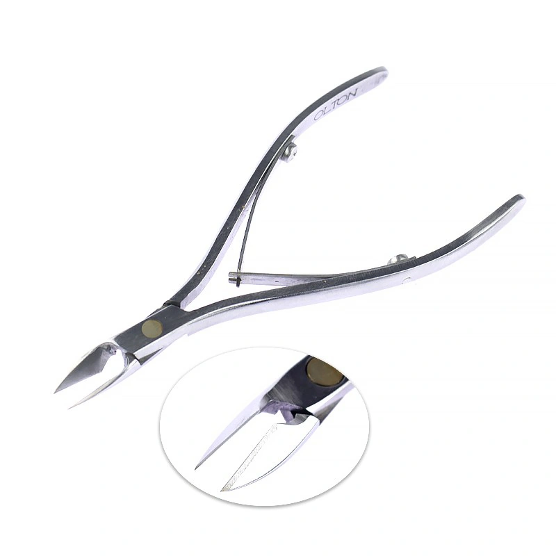 Нашкірниці L + чохол Olton Cuticle Nippers L шкіра