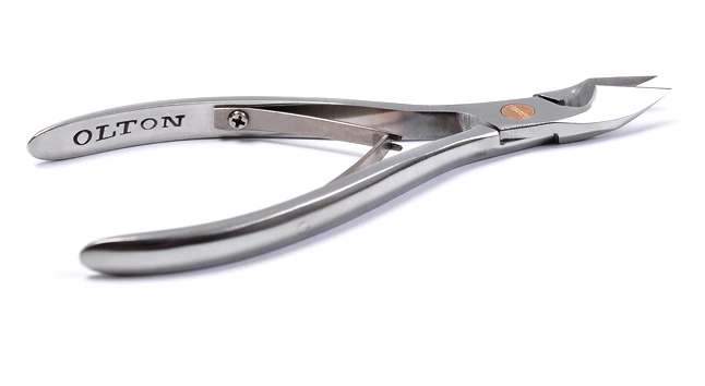 Нашкірниці XXL + чохол Olton Cuticle Nippers XXL шкіра