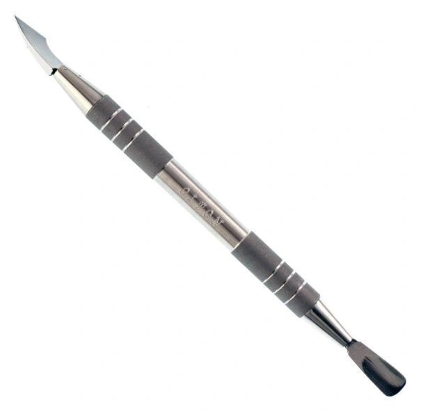 Сокирка-лопатка + чохол Olton Stainless Cut Pusher шкіра