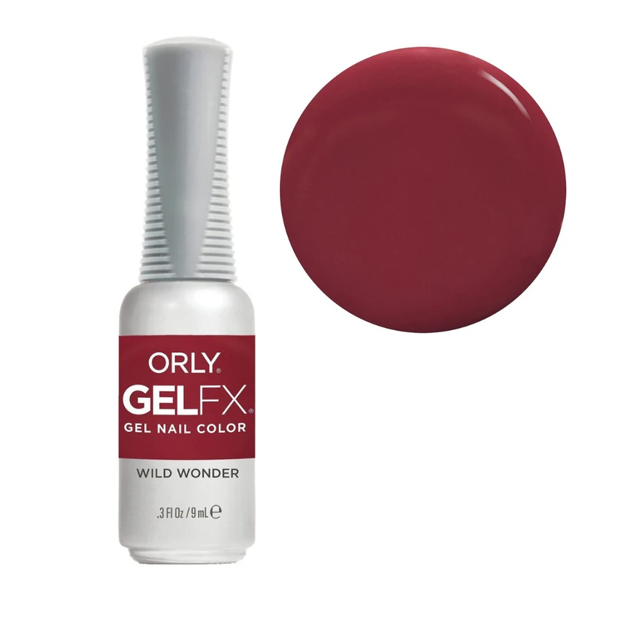 Гель-лак ORLY Gel FX Wild Wonder бордовий, емаль 9 мл