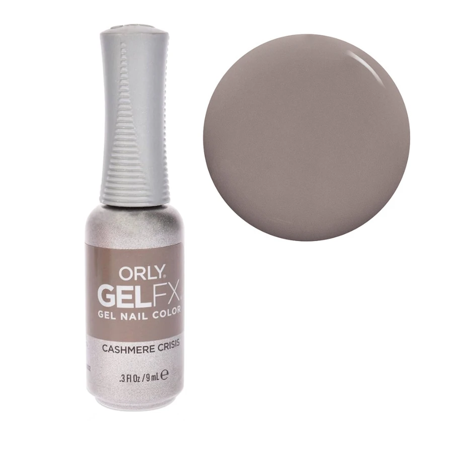 Гель-лак ORLY Gel FX Cashmere Crisis теплий сірий, емаль 9 мл