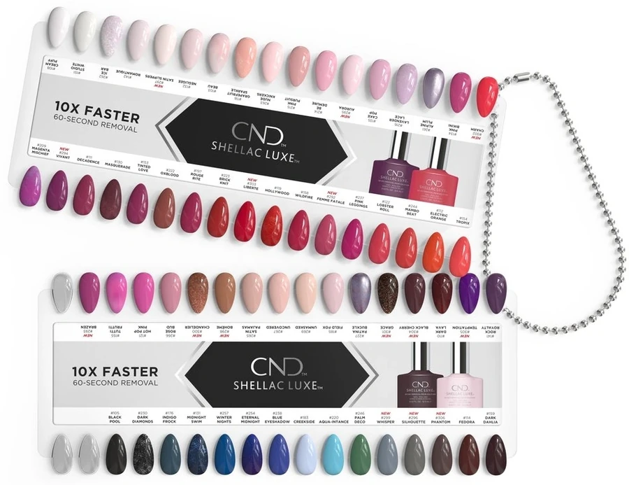 Палітра на Тіпсах CND Shellac Luxe Nail Tip Boards