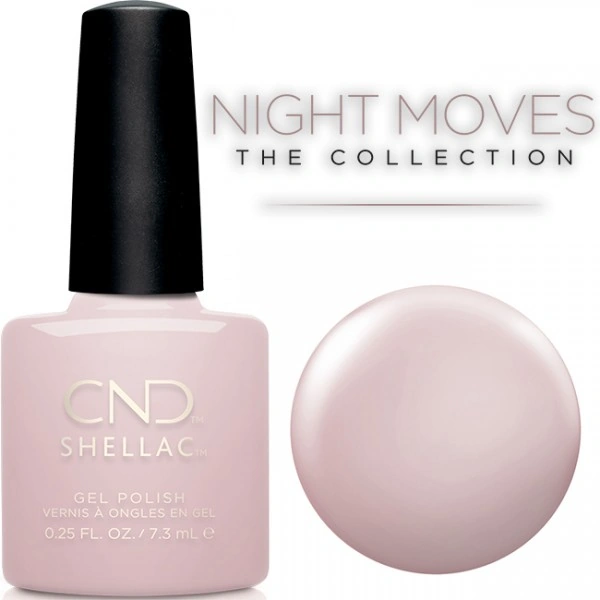 Гель-лак CND Shellac 289 Soiree Strut пастельний блідо-рожевий, емаль 7,3 мл