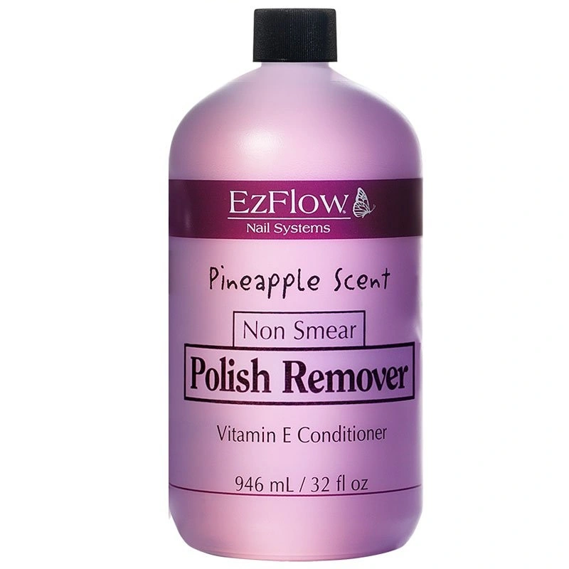 Рідина для зняття лаку із запахом ананасу EzFlow Pineapple Polish Remover 473 мл