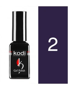 Гель-лак Kodi Гель лак №2 темно-фіолетовий із синім мікроблиском 12 мл