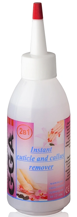 Ремувер 2-в-1 для манікюру та педикюру GGA Professional Instant Cuticle and Callus Remover 120 мл