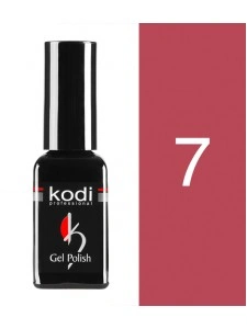 Гель-лаки Kodi Гель лак №7 вишнево-рожевий, перламутр 12 мл