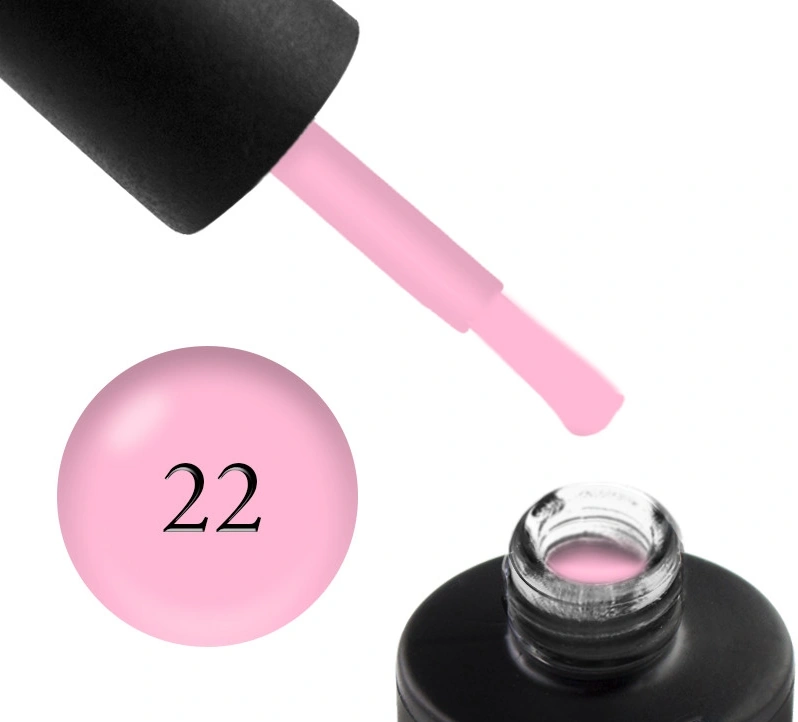 Гель-лак Couture Colour Gel-Polish Limited Edition 22 блідний рожевий, емаль 9 мл