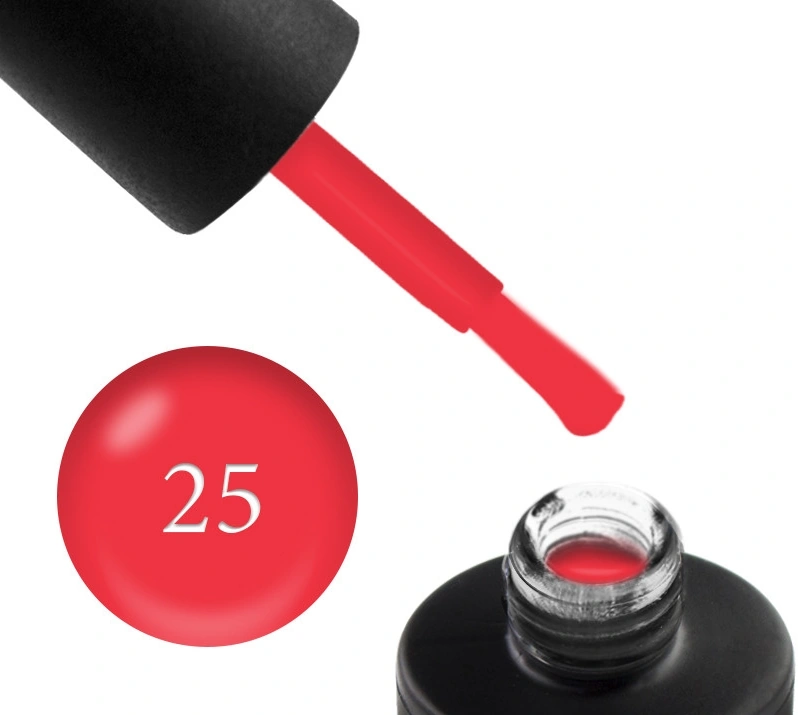 Гель-лак Couture Colour Gel-Polish Limited Edition 25 червоний, емаль 9 мл