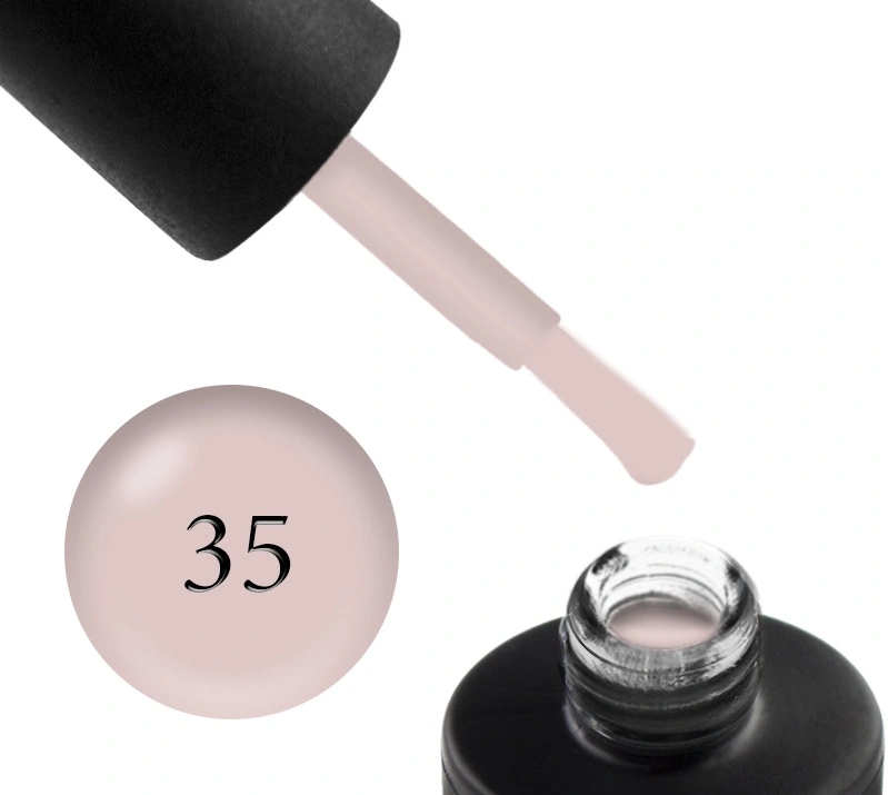 Гель-лак Couture Colour Gel-Polish Limited Edition 35 сіро-бежевий, емаль 9 мл