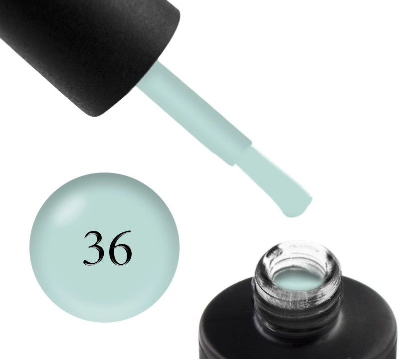 Гель-лак Couture Colour Gel-Polish Limited Edition 36 бірюзово-м`ятний, емаль 9 мл