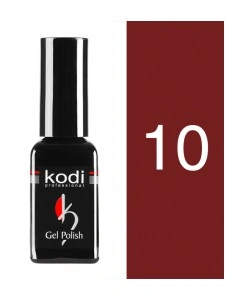 Гель-лак Kodi Гель лак №10 червоний, емаль 12 мл