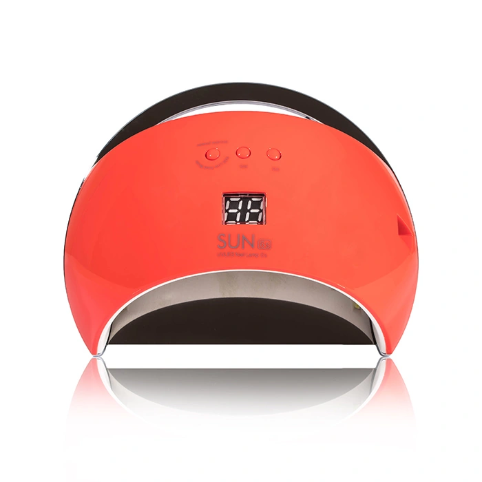 Лампа для манікюру SUNUV LED/UV SUN 6 48 W Red червона