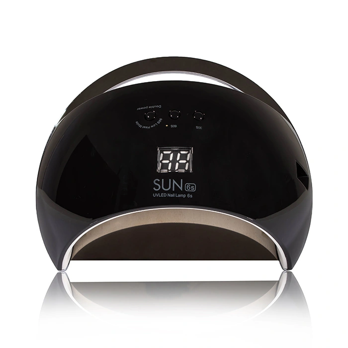 Лампа для манікюру SUNUV LED/UV SUN 6 48 W Black чорна