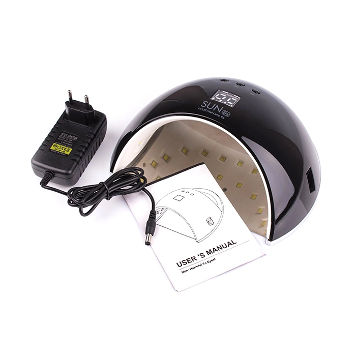 Лампа для манікюру SUNUV LED/UV SUN 6 48 W Black чорна