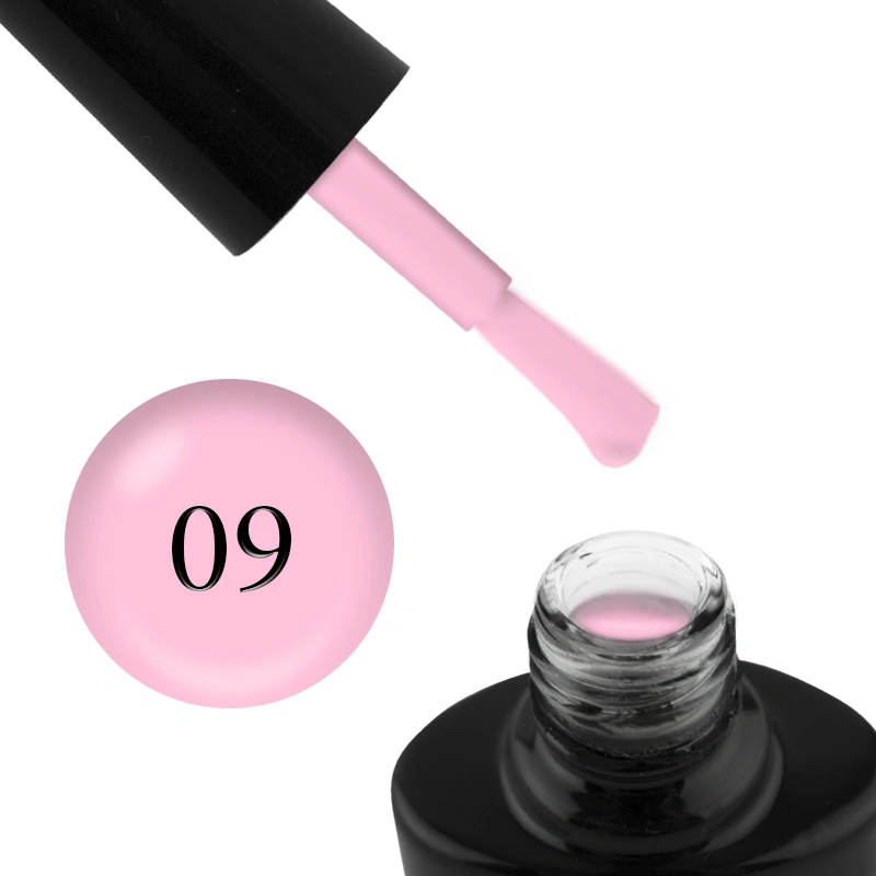 Гель-лак G.La color Gel-Polish №9 рожевий, емаль 10 мл