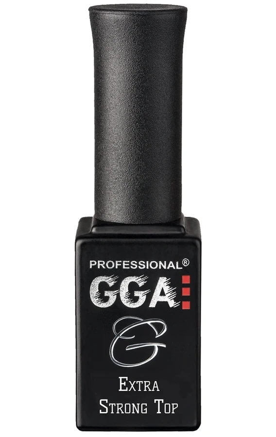 Фінішне покриття без липкого шару GGA Professional Extra-Strong Top No-Wipe 10 мл