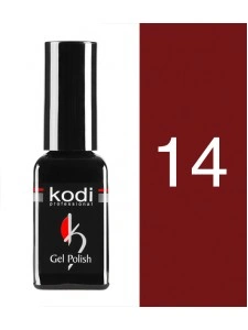 Гель-лак Kodi Гель лак №14 класичне бордо, перламутр 12 мл