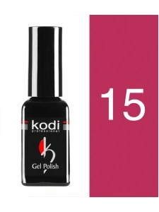 Гель-лак Kodi Гель лак №15 малиновий з фіолетовим відливом, мікроблиск 12 мл