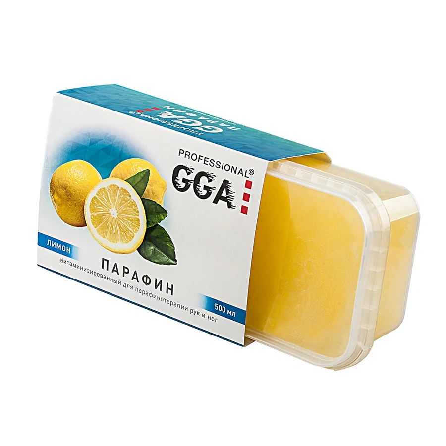 Вітамінізований парафін Лимон GGA Professional Vitaminized Lemon Paraffin 500 мл