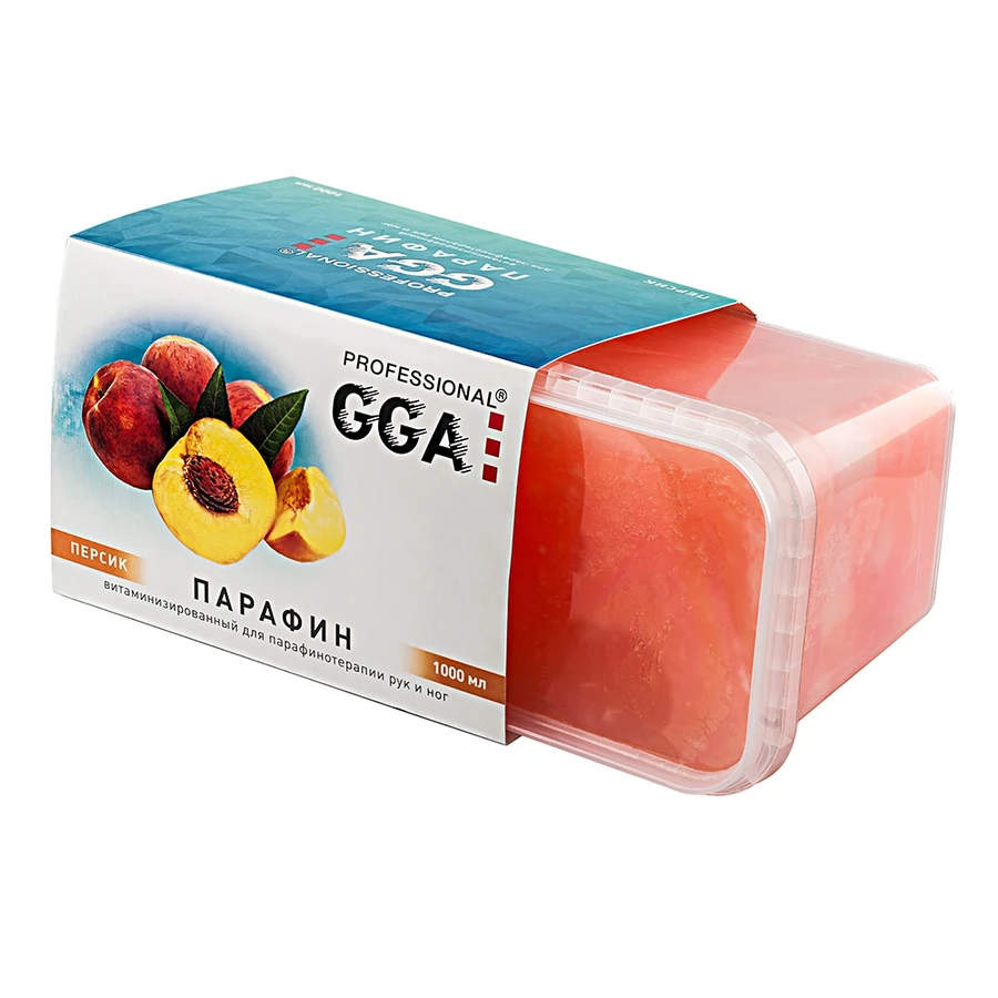 Вітамінізований парафін Персик GGA Professional Vitaminized Peach Paraffin 1000 мл